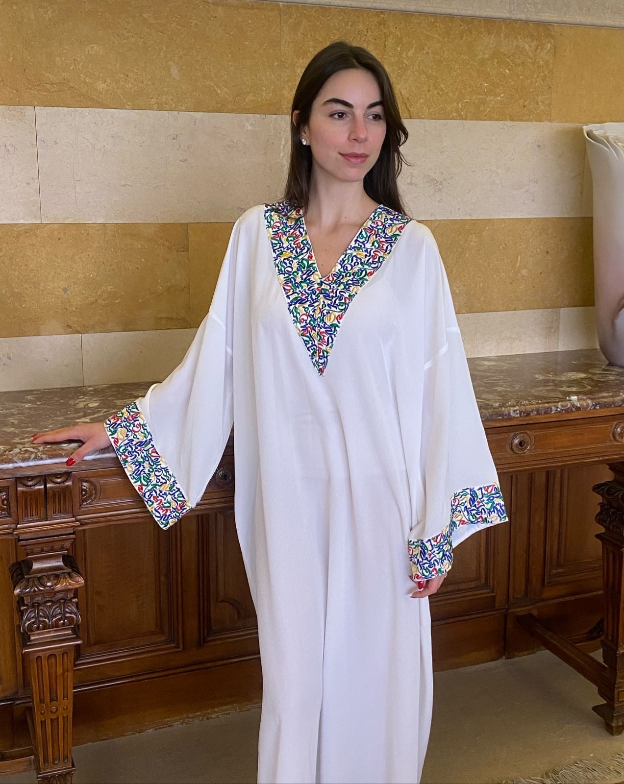 Davina Abaya - White