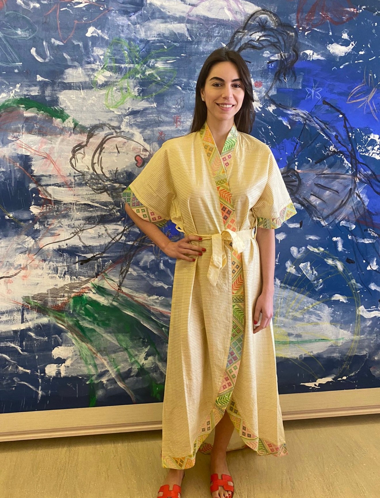 Amea Kimono - Yellow