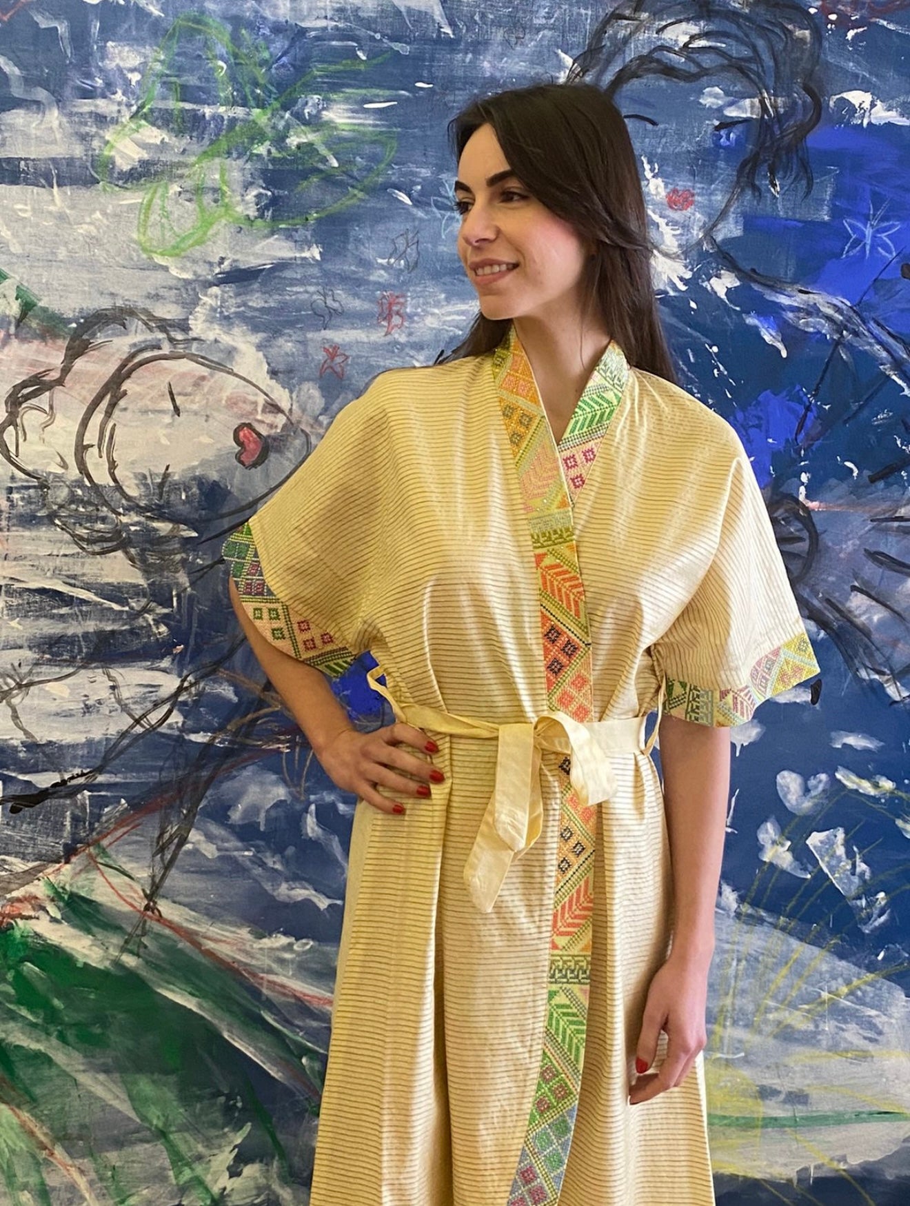 Amea Kimono - Yellow