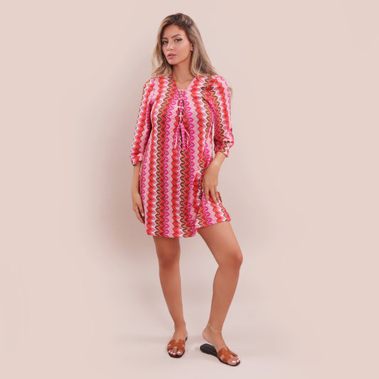 Maia Dress - Missoni Fuchsia