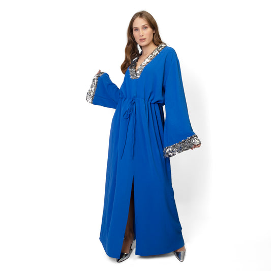 Apate Abaya - Royal Blue