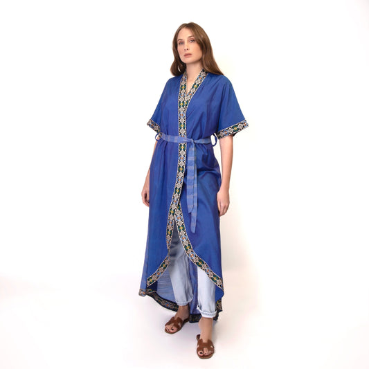 Amea Kimono - Royal Blue