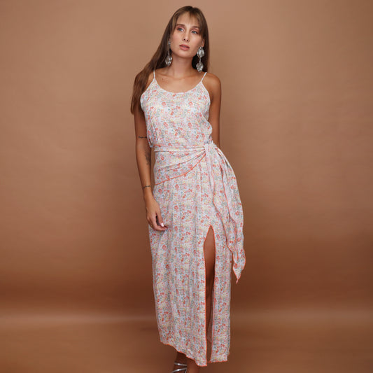 Nour Dress - Peach