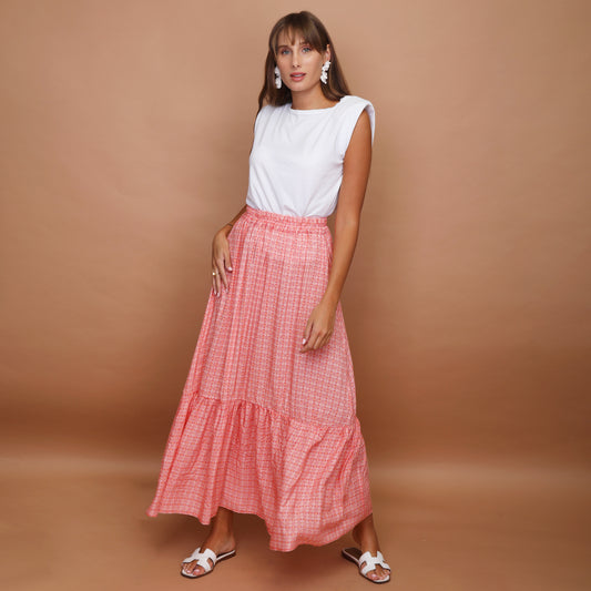 Suzy Skirt - Peach